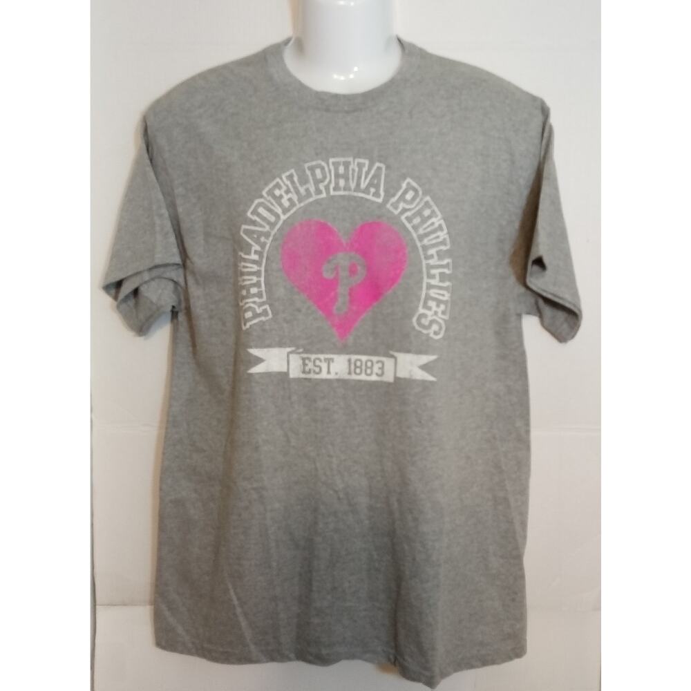 Philadelphia Phillies EST. 1883 Grey Shirt Women's Large